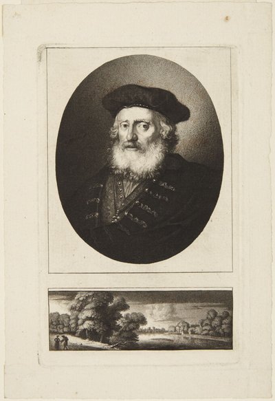 Vieillard à la toque - Rembrandt van Rijn