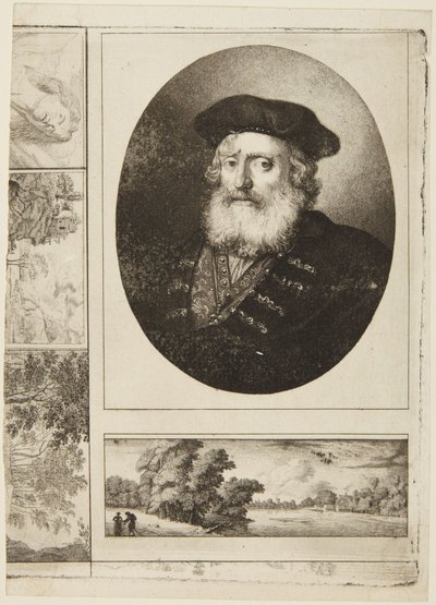Vieillard à la toque - Rembrandt van Rijn