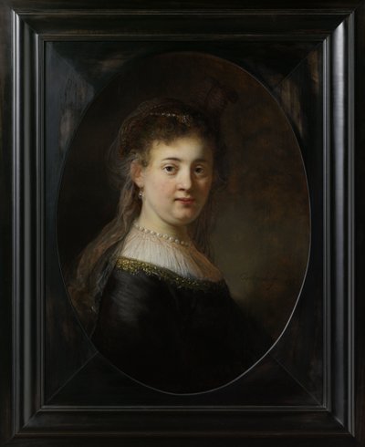 Jeune femme en costume de fantaisie, 1633 - Rembrandt van Rijn