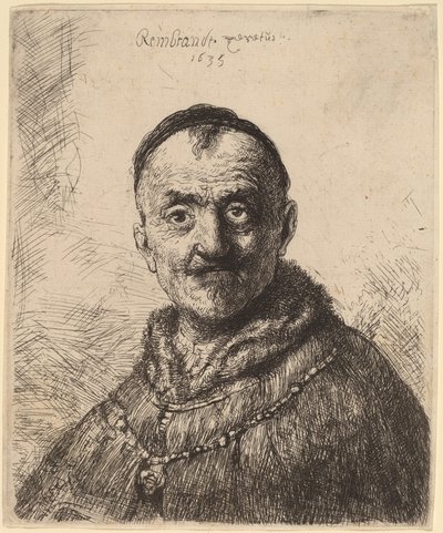 La première tête orientale - Rembrandt van Rijn and Studio of Rembrandt
