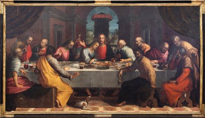 La Cène, 1604 - Remigio Cantagallina