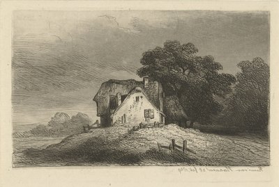Maisons sur une colline - Remigius Adrianus Haanen