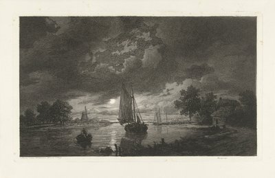 Paysage fluvial - Remigius Adrianus Haanen