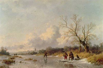Hiver en Hollande - Remigius Adrianus Haanen