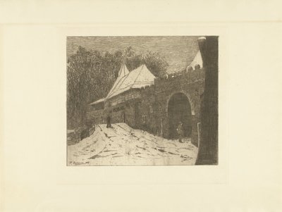 Vue de la ville avec la Koppelpoort à Amersfoort - Remmert Dekker