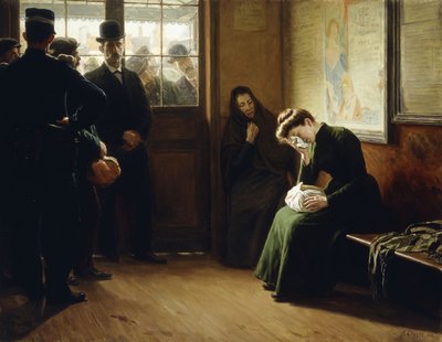 Départ de prisonniers - Remy Cogghe