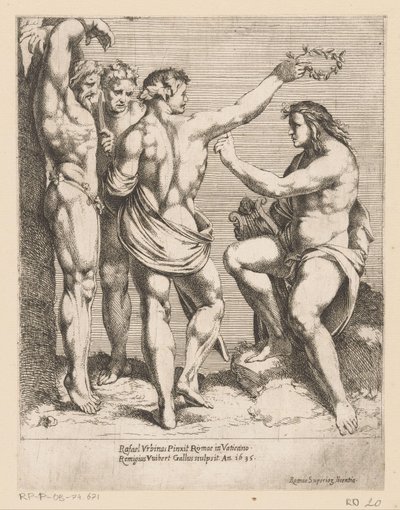 Apollon et Marsyas - Remy Vuibert