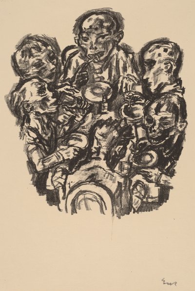Six convives à table - René Beeh