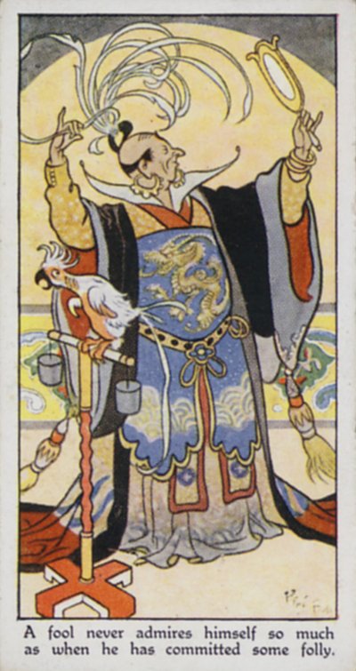 Proverbe oriental : Un imbécile ne s