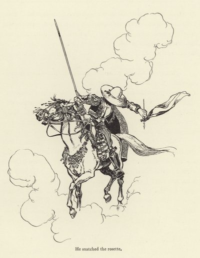 Il a arraché la rosette - René Bull