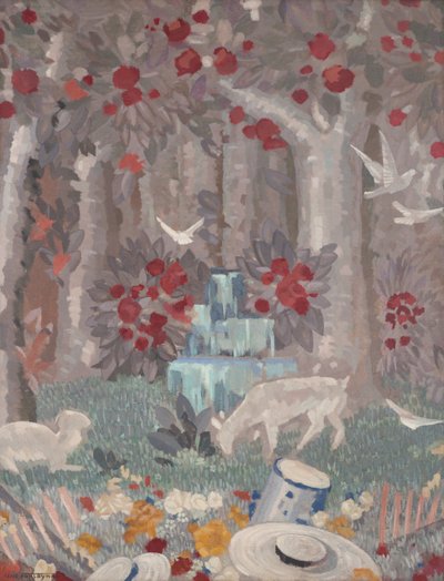 Panneau décoratif (fragment) - René Fontayne