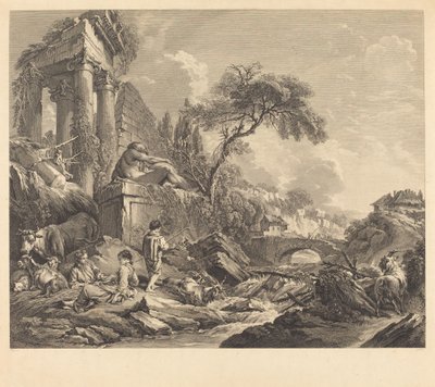 Le moineau de Lesbie - René Gaillard after François Boucher
