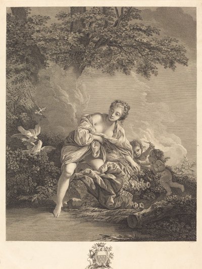 Vénus et les amours - René Gaillard after François Boucher