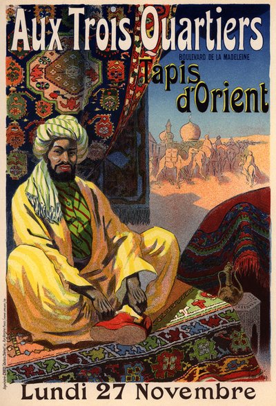 Trois Quartiers - Affiche Tapis d