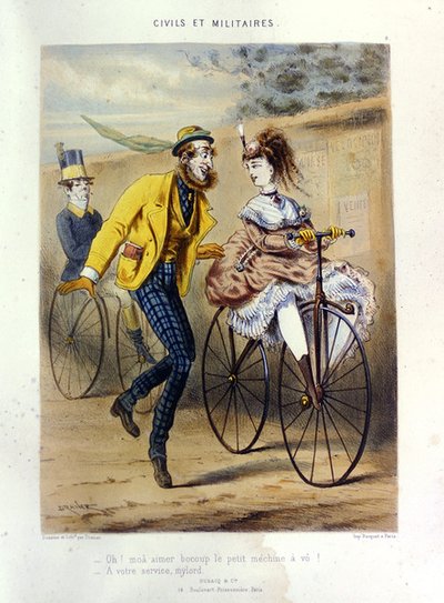 Une draisienne - Renard Jules Draner