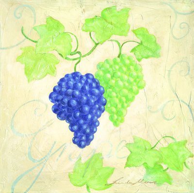 Raisins verts et bleus frais - Renate Holzner