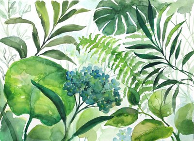 Lush Végétaux verts - Renate Holzner