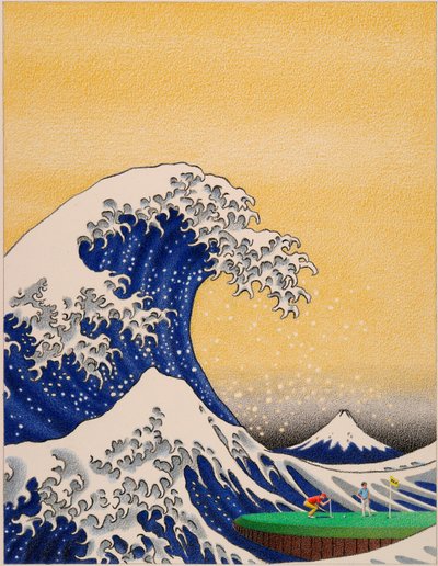 HOKUSAI-Golf, 2021 - Rene Boin