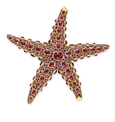 Broche étoile de mer - Rene Boivin