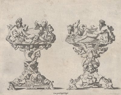 Deux salières, 16ème-17ème siècle - Rene Boyvin