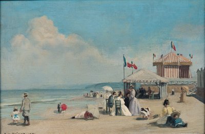 La Plage de Cabourg - René François Xavier Prinet