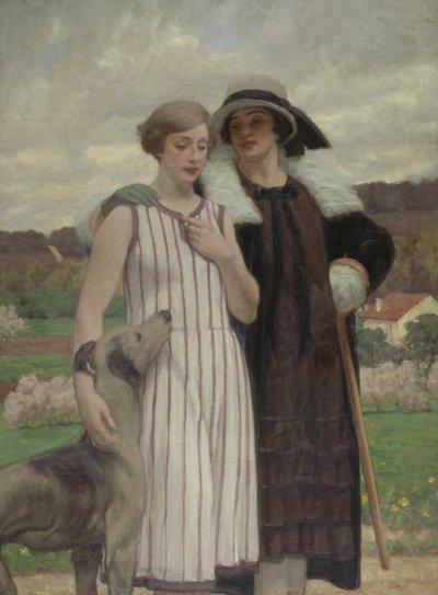 Les Deux Amis - René François Xavier Prinet
