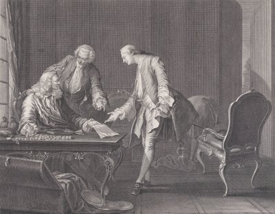 Le fils prodigue réclamant son héritage - Rene Gaillard