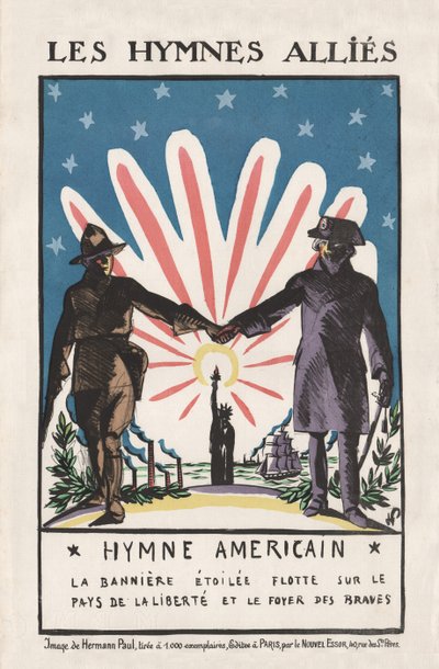 Les Hymnes Alliés, 1917 - Rene George Hermann Paul