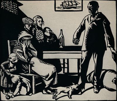 Illustration pour Le Retour Du Marin, 1926 - Rene Georges Hermann Paul