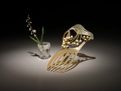 Ornement de cheveux, vers 1900 - Rene Jules Lalique