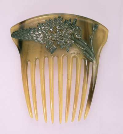 Peigne en corne, par René Jules Lalique (1860-1945), Paris, 1900-02 - Rene Jules Lalique