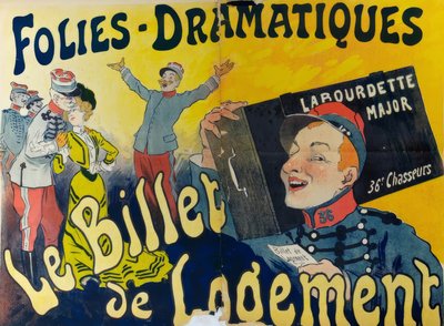 Le Billet de Logement - Rene Pean