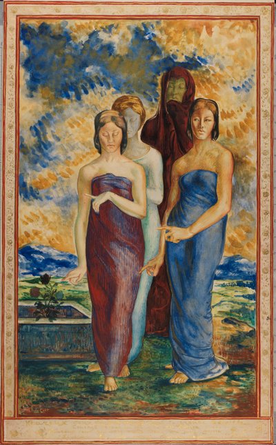 Figures allégoriques, fin du XIXe-début du XXe siècle - Rene Piot