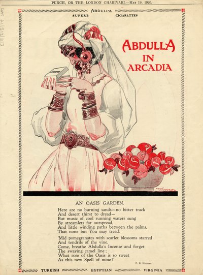 Cigarettes Abdulla - Rene Vincent