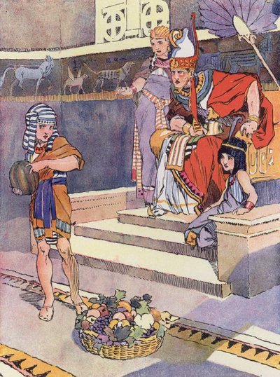 Une Petite Égyptienne sous Ramsès II - Rene Vincent