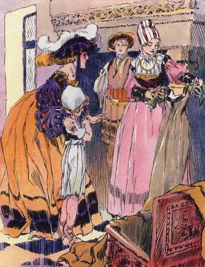 Une petite fille au temps de la Renaissance - Rene Vincent