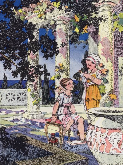 Une petite Romaine au temps de Jules César - Rene Vincent