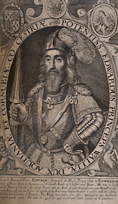 Édouard, le Prince Noir, vers 1618 1894 - Renold Elstrack