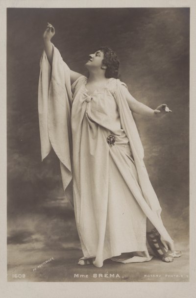 Marie Brema, mezzo-soprano anglaise - Reutlinger Studio