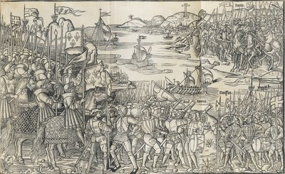Illustration de Peregrinatio in terram sanctam Voyage en Terre Sainte par Bernhard von Breidenb - Reuwich
