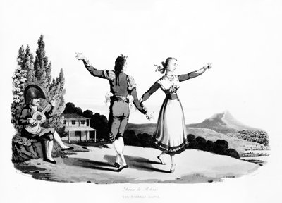 La Danse des Boleras, illustration de 