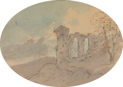 Vue de la ruine du château - Rev. William Gilpin