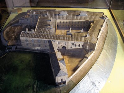 Modèle du château de Charles II, 1799 - Revd. William Mounsey
