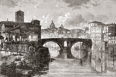Le Pons Fabricius, ou Ponte dei Quattro Capi, et l