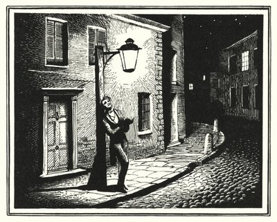 Hans Christian Andersen : La vieille lampe de rue - Rex (after) Whistler