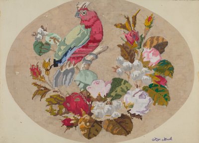 Image brodée, vers 1936 - Rex F Bush
