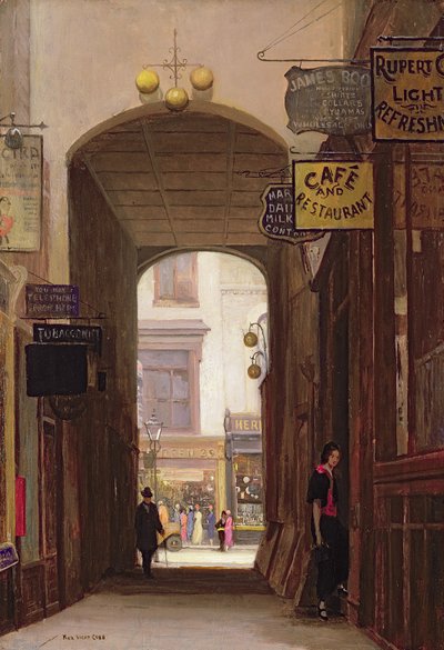 Rupert Court, Wardour Street - Rex Vicat Cole