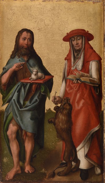 Saints Jean-Baptiste et Jérôme - Rhenish Master