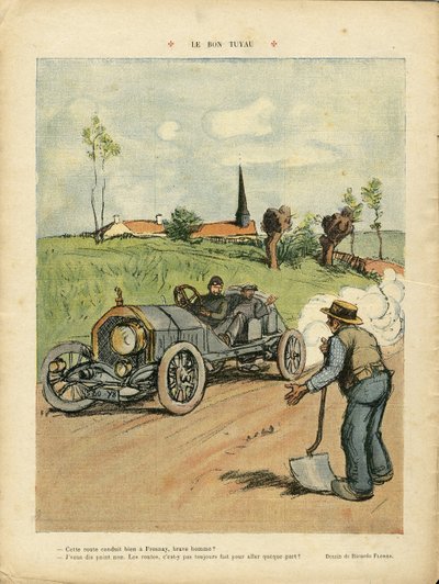 Illustration de Ricardo Flores (1878-1918) dans Le Rire - Ricardo Flores