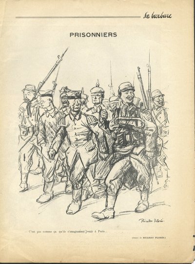 Illustration de Ricardo Flores dans Le Barbare, No. 4 - Ricardo Flores